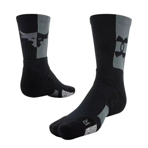 Under Armour Other - 4- Pairs Under Armour Project Rock Playmaker Training Socks Size Men’s 12-16